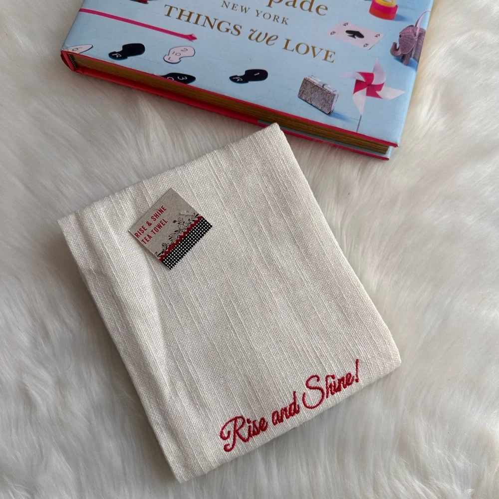NWT Rise and Shine Rooster Kitchen Towel